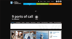 Desktop Screenshot of cruisesaintlawrence.com